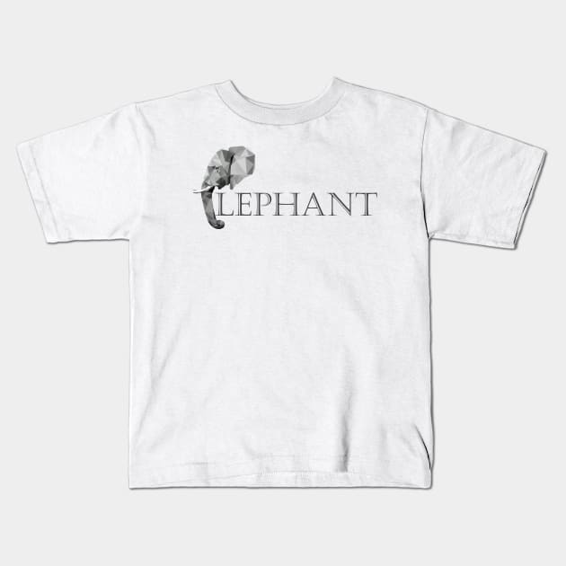 elephant Kids T-Shirt by Amartwork